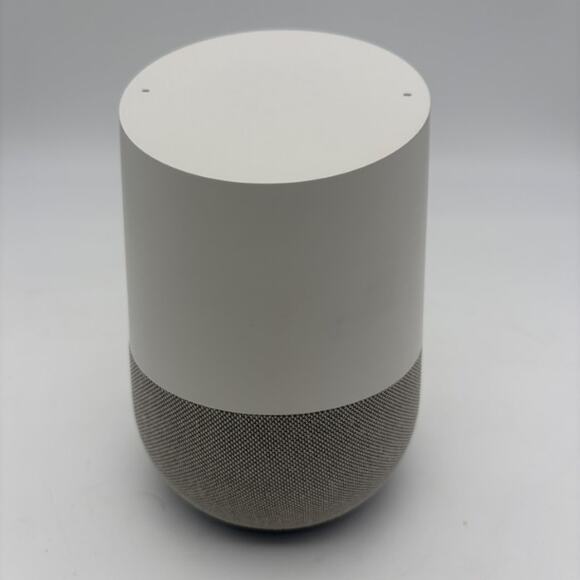Google Home Max Smart Speaker Chalk White - Missing Power Cord - Picture 1 of 5
